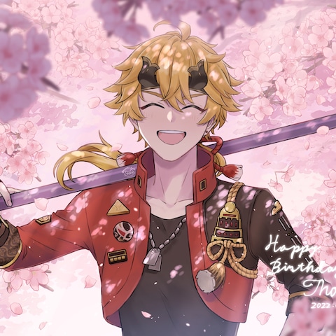 誕生日お祝い絵