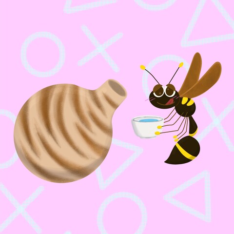 トックリバチ