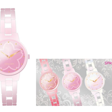 桜時計