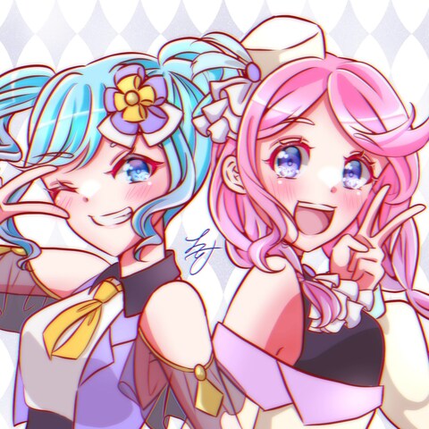 オリジナルキャラクターイラスト