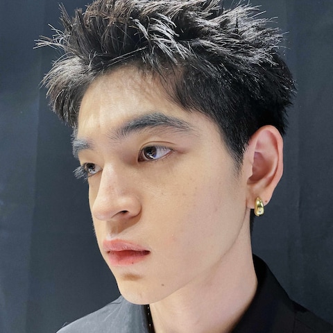 メンズヘアセット