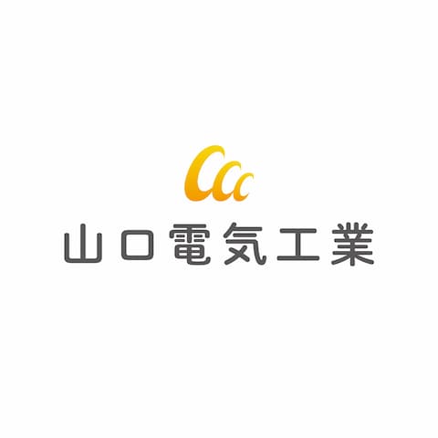 シンプルテイストの電気設備会社ロゴ