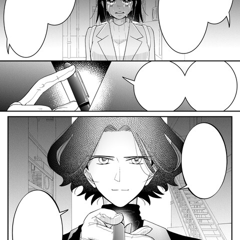 オリジナル白黒マンガ