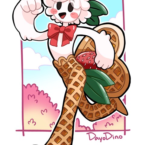 カートゥンワッフル