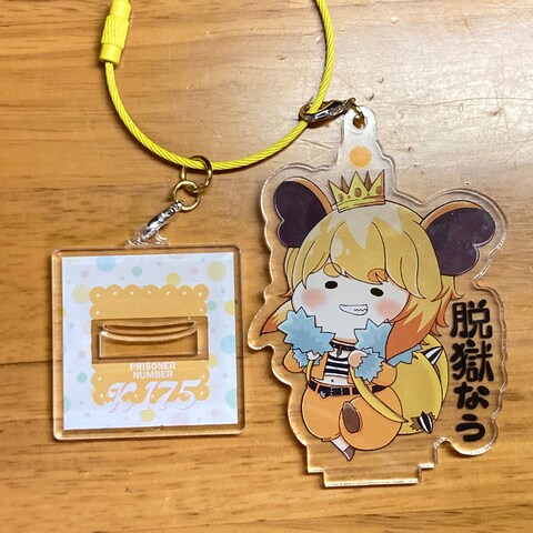 オリジナルキャラクターのアクリルスタンド兼キーホルダー