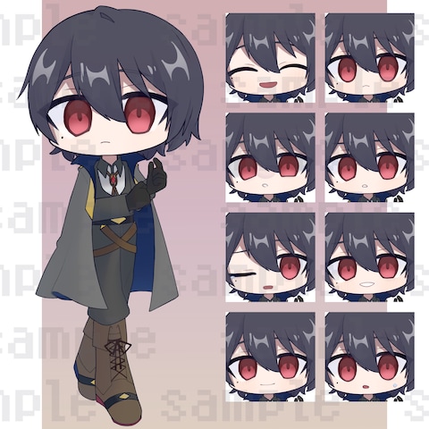 黄昏まほろ様　立ち絵制作２