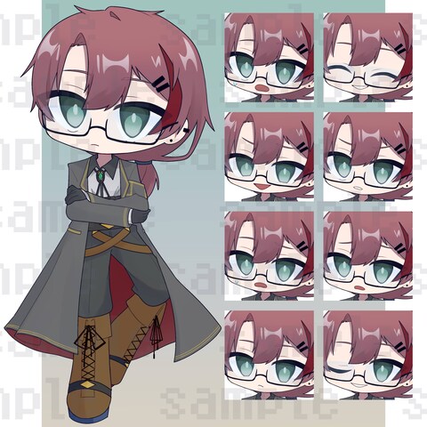黄昏まほろ様　立ち絵制作４