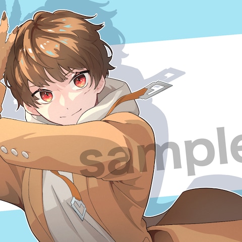 アニメ塗りサンプル