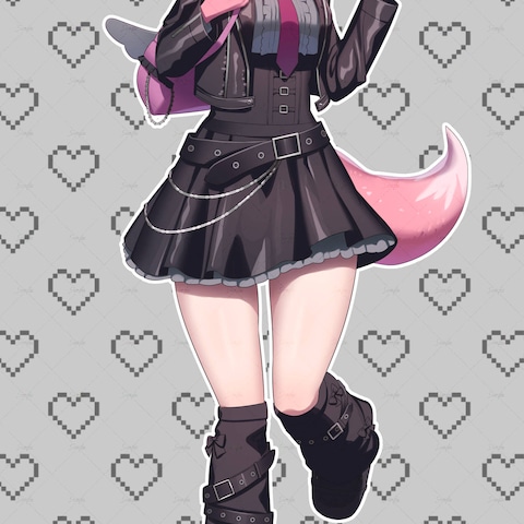 赤鋼ざくろ様立ち絵