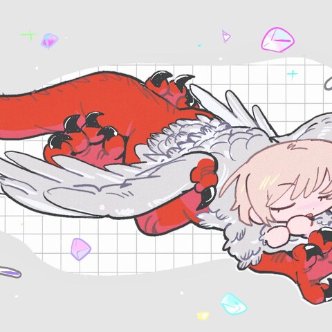 デフォルメ イラストサンプル 