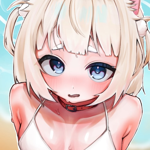 オリジナルVtuber夏イラスト