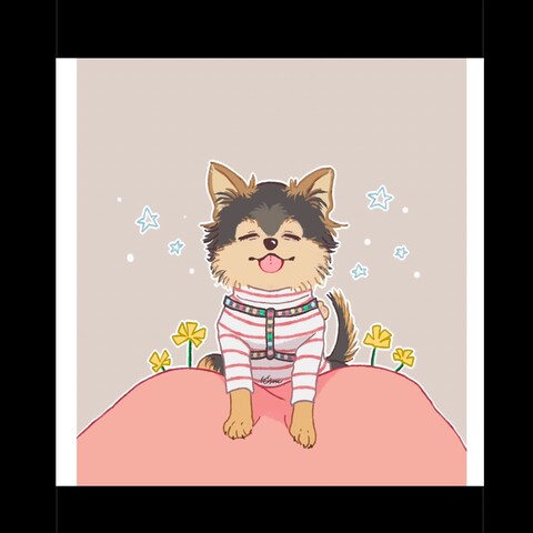 愛犬イラスト