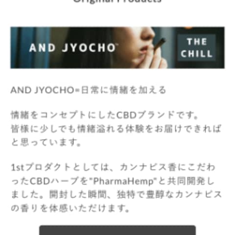 THE CHILL ECサイト制作