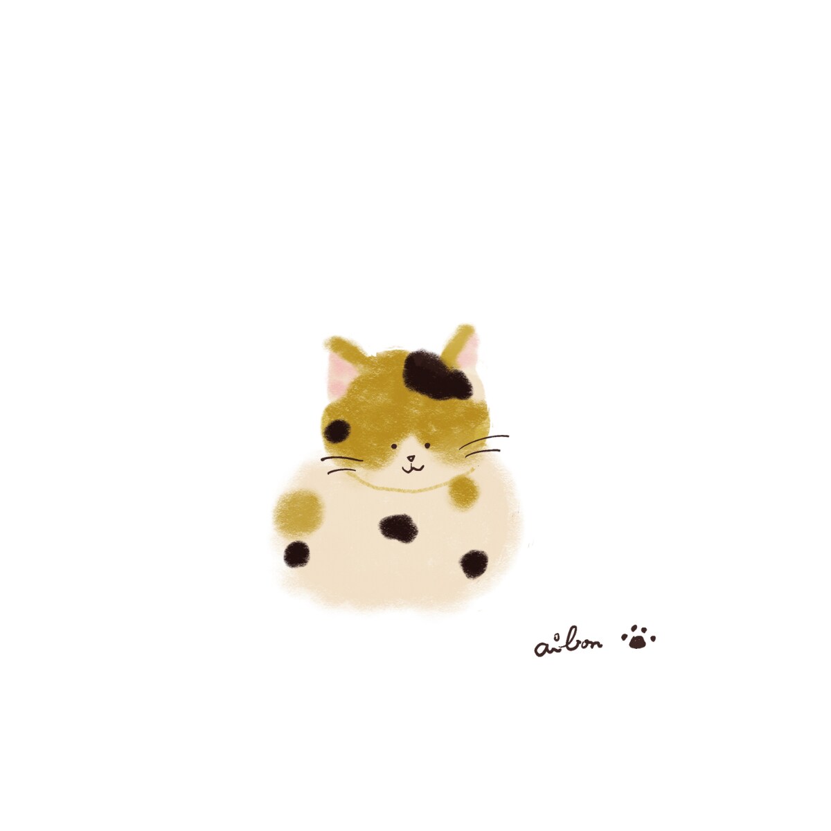 香箱座り