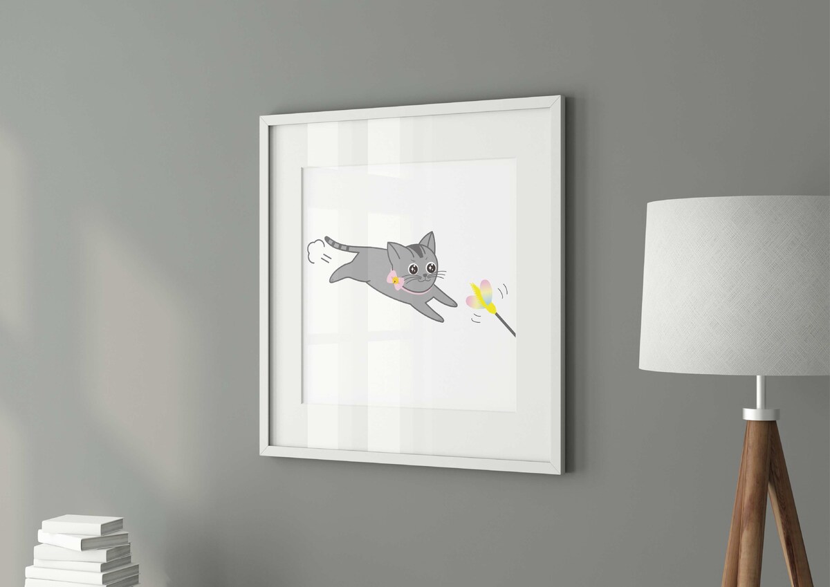 猫のオリジナルイラスト
