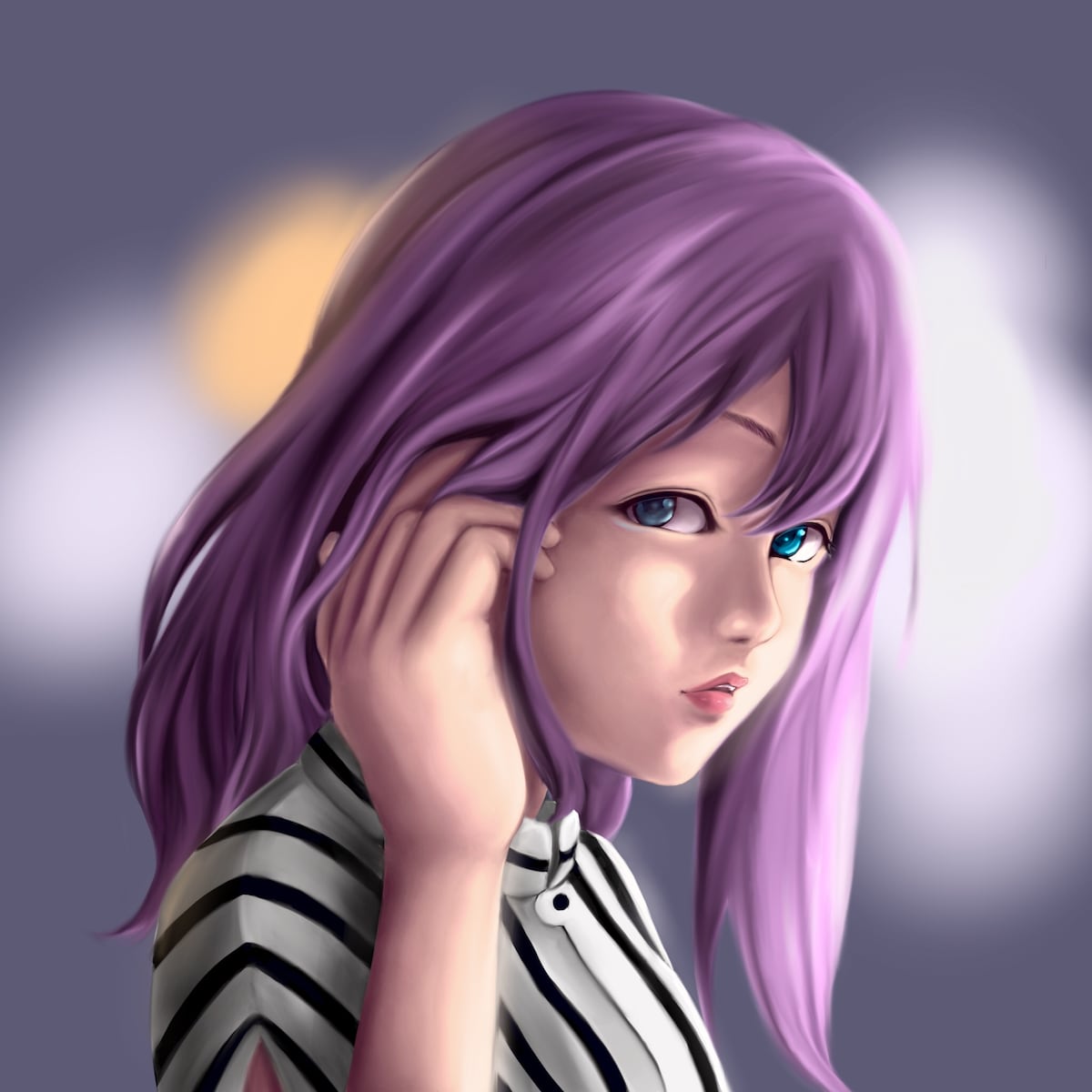 アイコンイラストサンプル画像 ライティング調整あり版