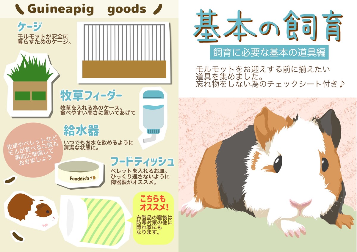 ペット雑誌想定のサンプルイラスト