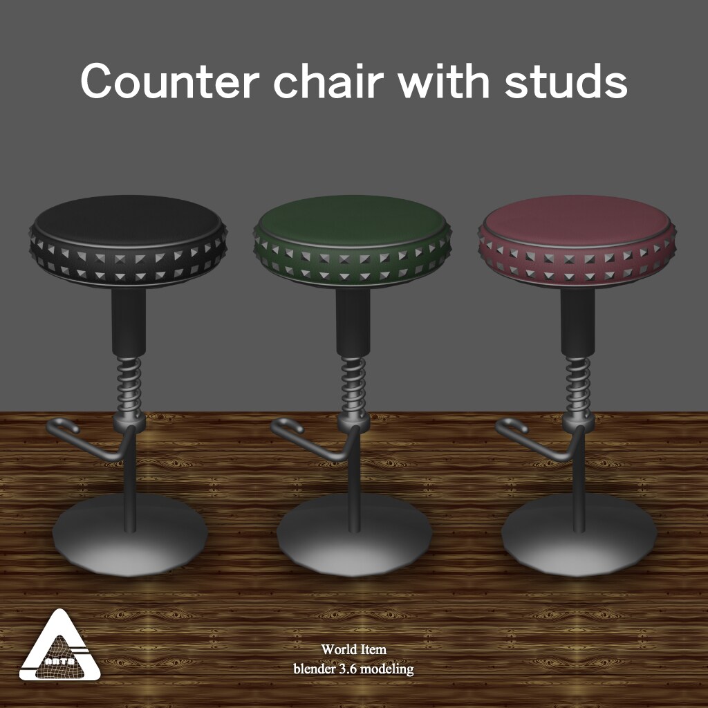 Blender制作｜小物・家具3Dモデル例