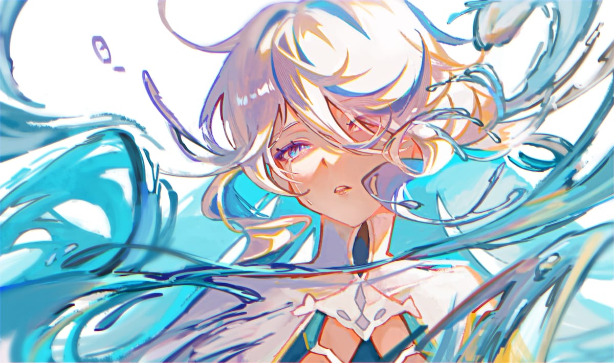 【原神/フォカロルス】1枚絵