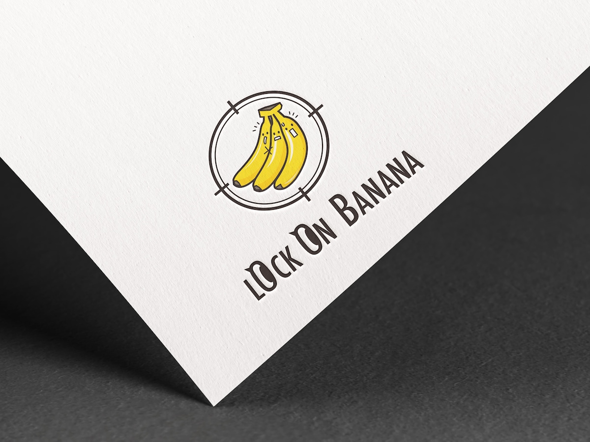 バナナジュース店ロゴ