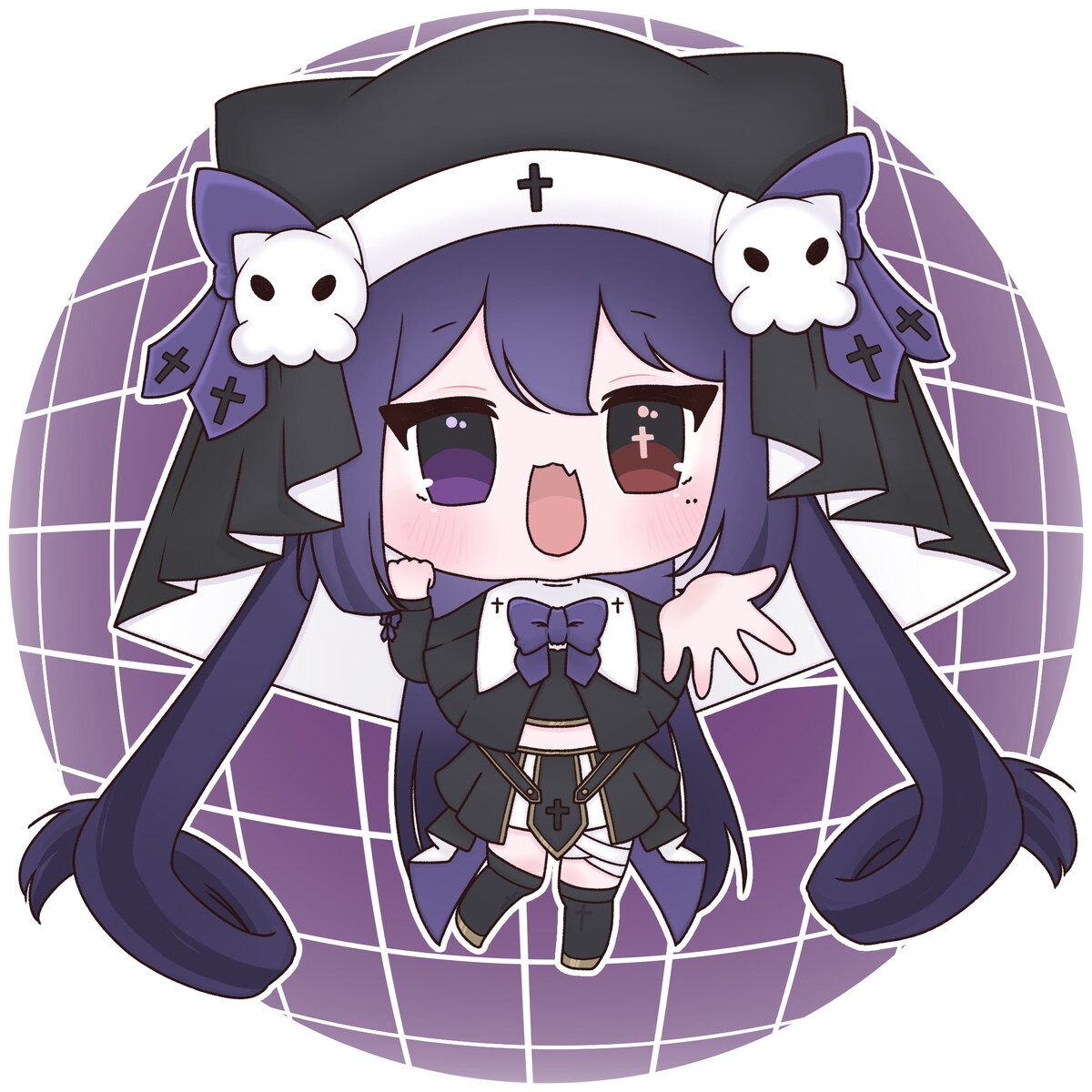 しなち様ミニキャライラスト