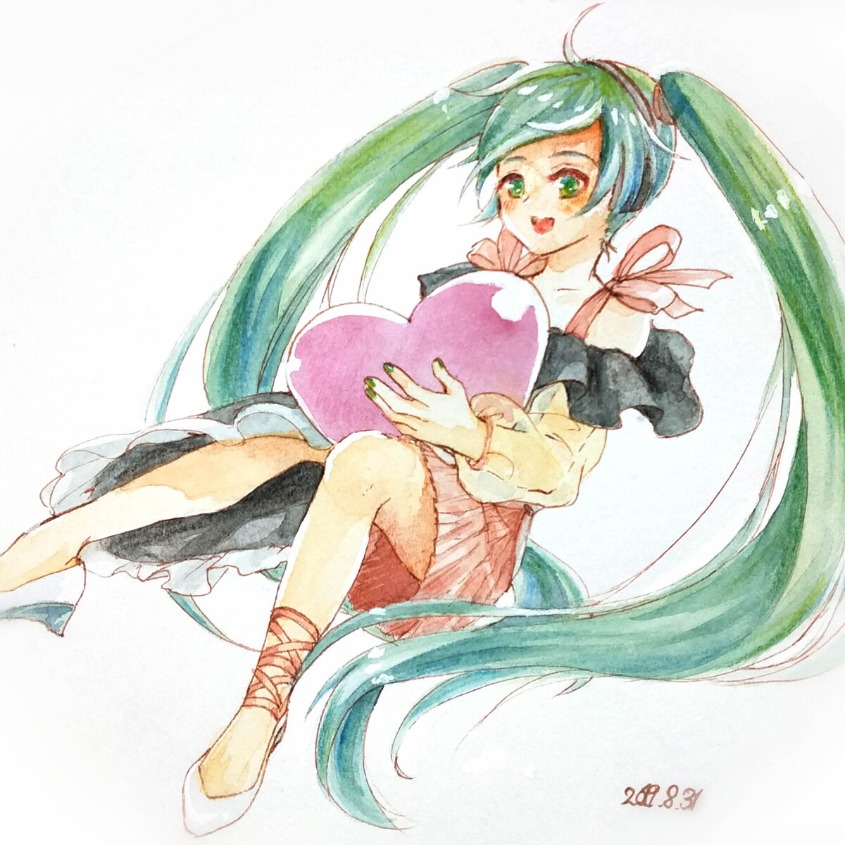 アナログイラスト（水彩）