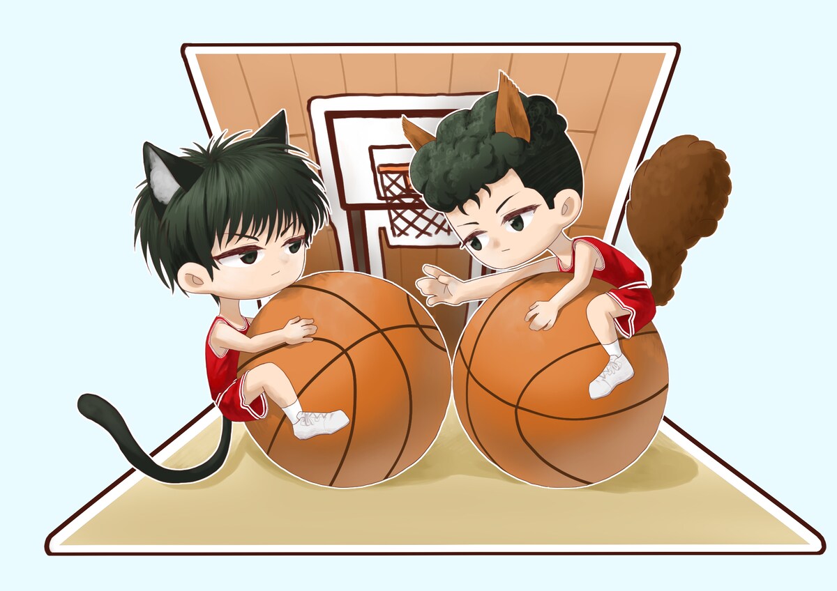 デフォルメキャラのイラスト