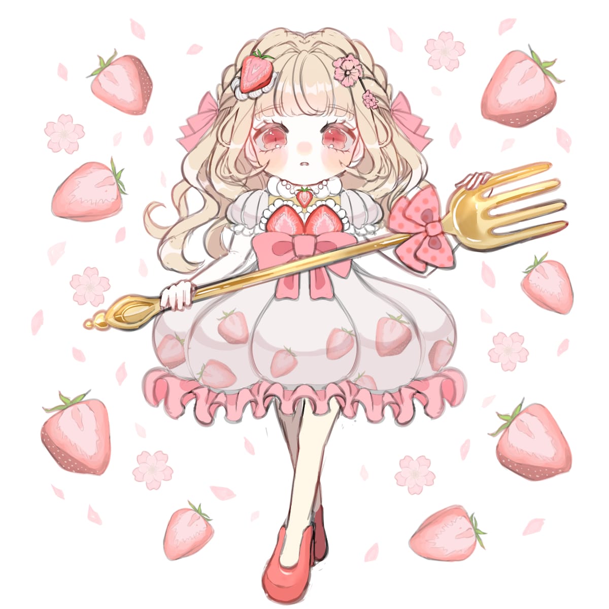 「春のショートケーキ」