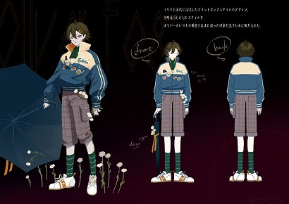 キャラクターの衣装デザイン
