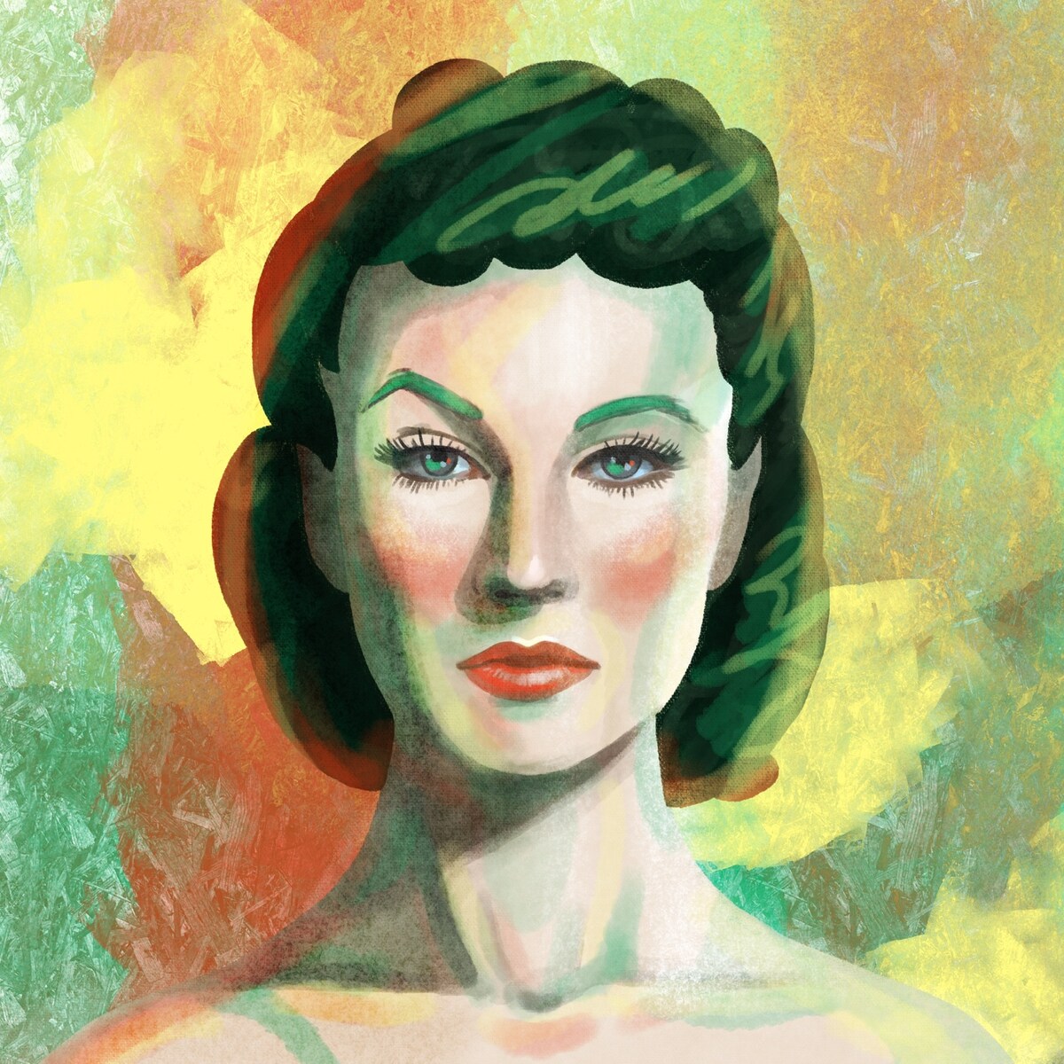 似顔絵（習作）