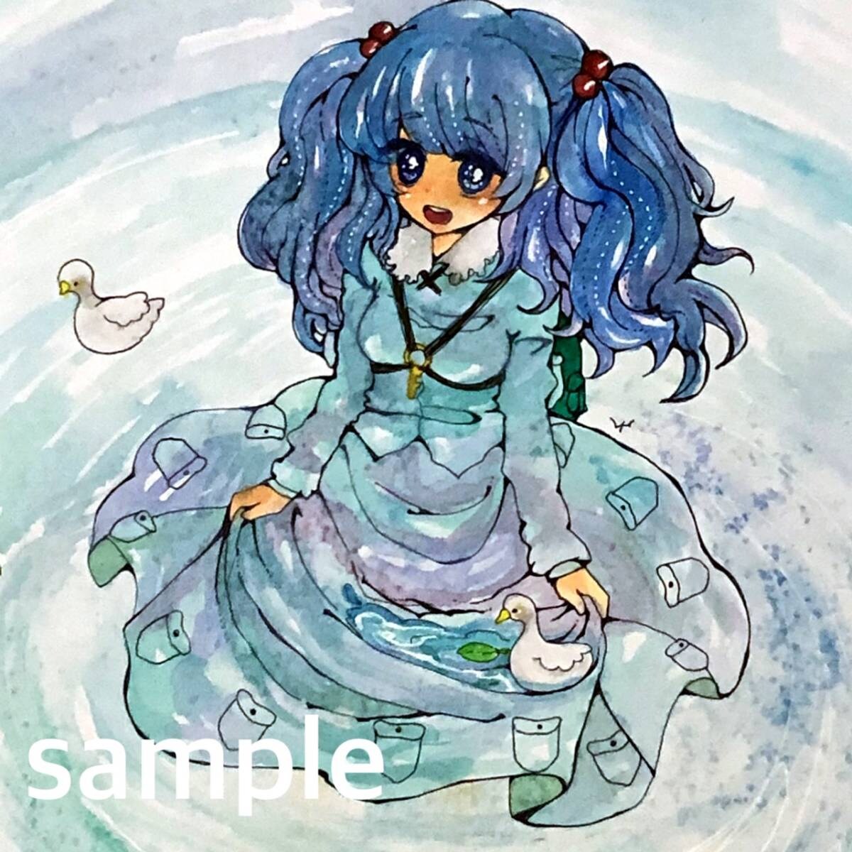 透明水彩原画販売③