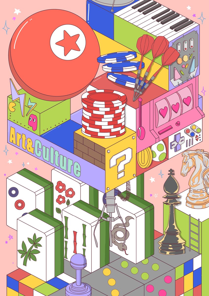 visual artsをテーマにしたイラスト①