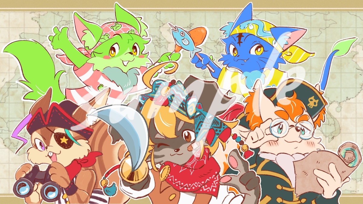 配信用サムネイラスト