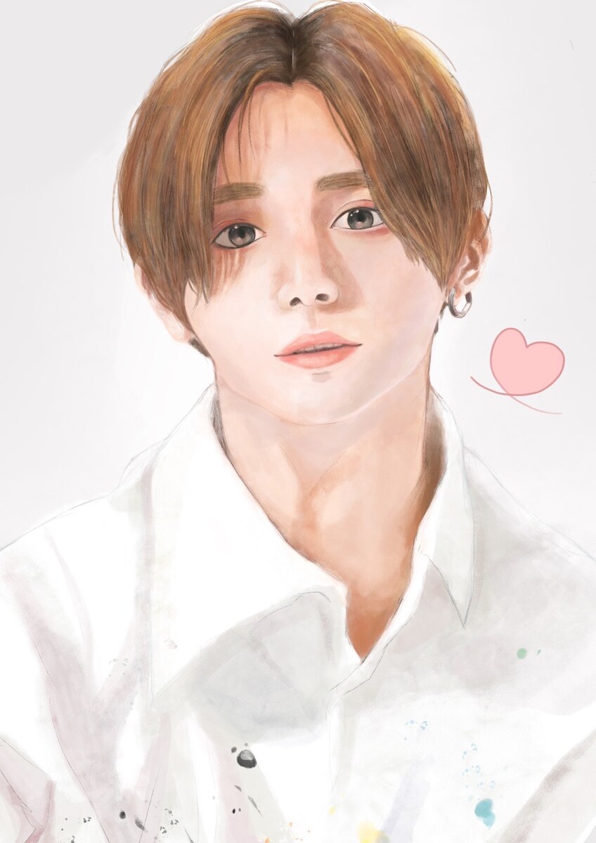 似顔絵模写