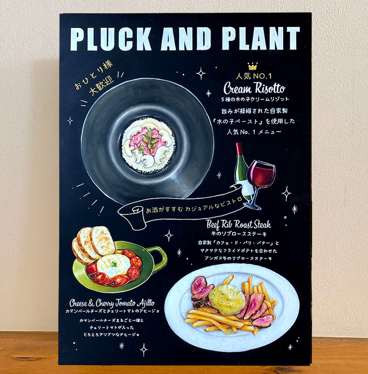 PLUCK AND PLANT様　A1サイズ