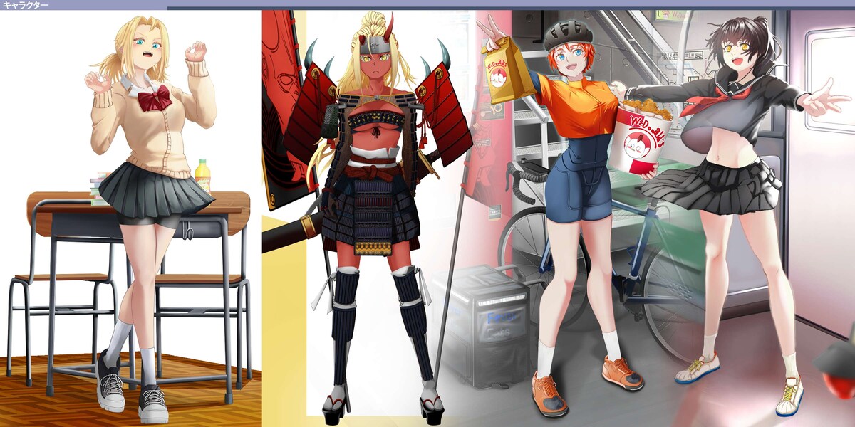 キャラクターイラスト