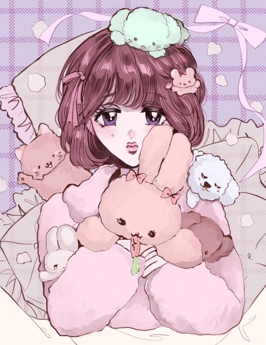 女の子のイラスト