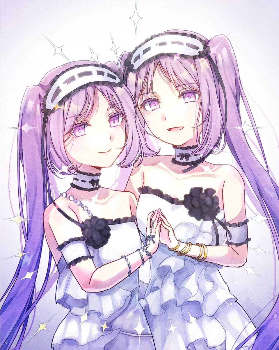 ステンノとエウリュアレのイラスト