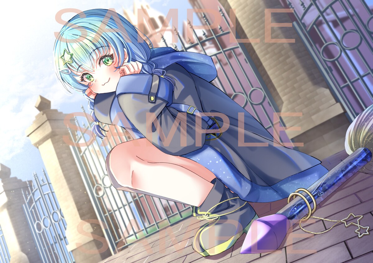 配信者活動用一枚絵