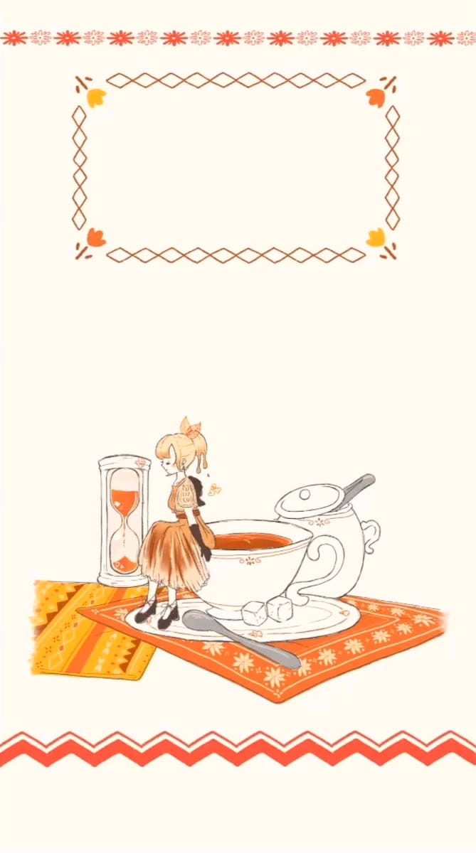 紅茶の妖精の壁紙