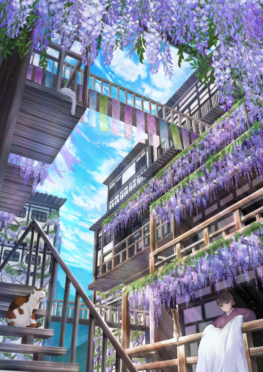 オリジナル　藤の花宿