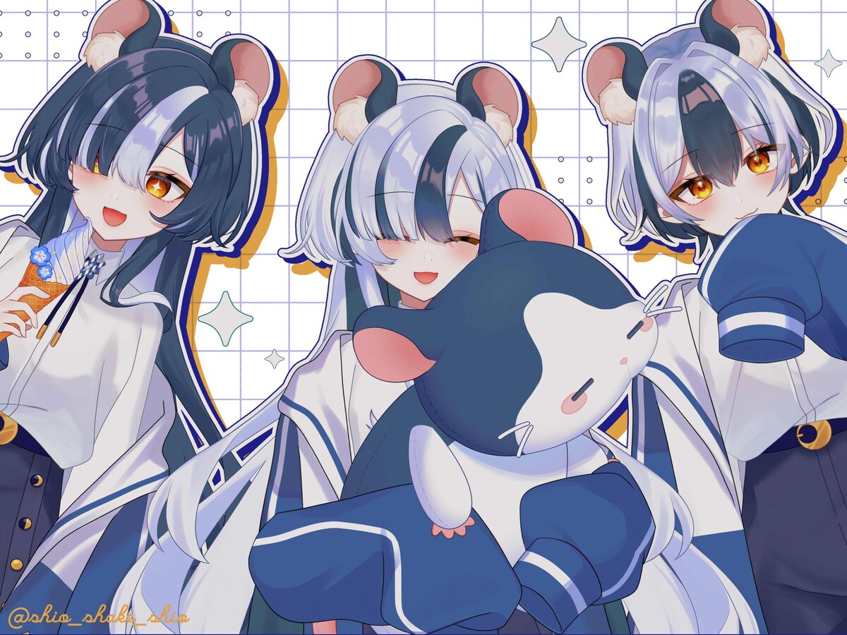 満月まひろ様　新髪型・小物類