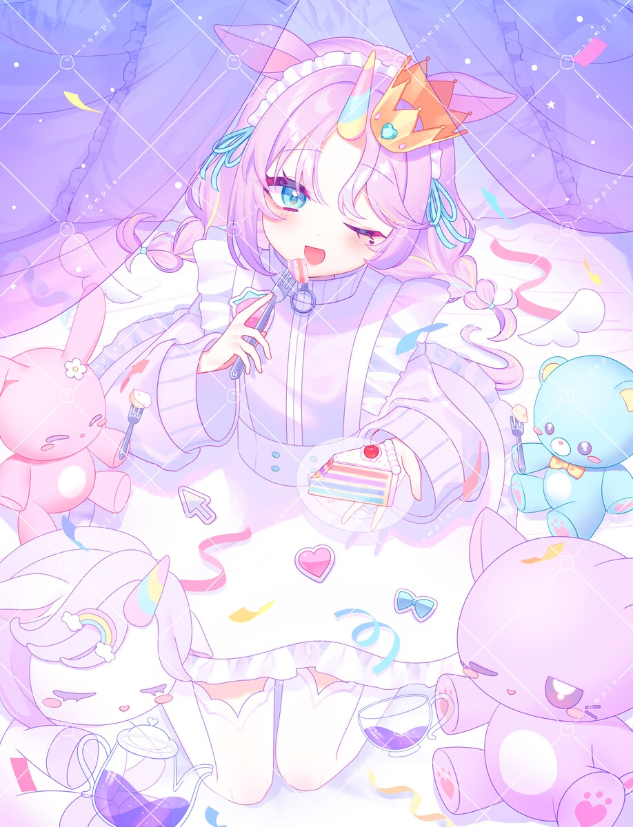 夢川ゆに様　2024誕生日イラスト