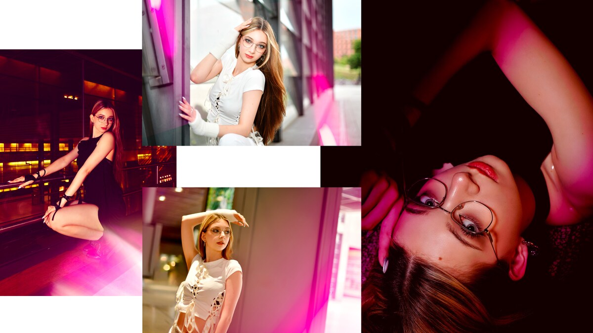 ポートレート写真撮影・加工作業