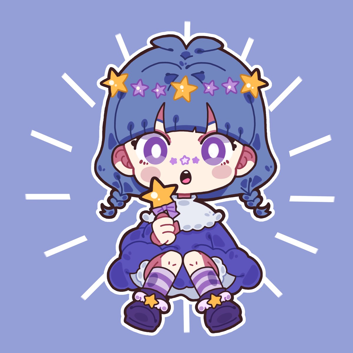 星の女の子