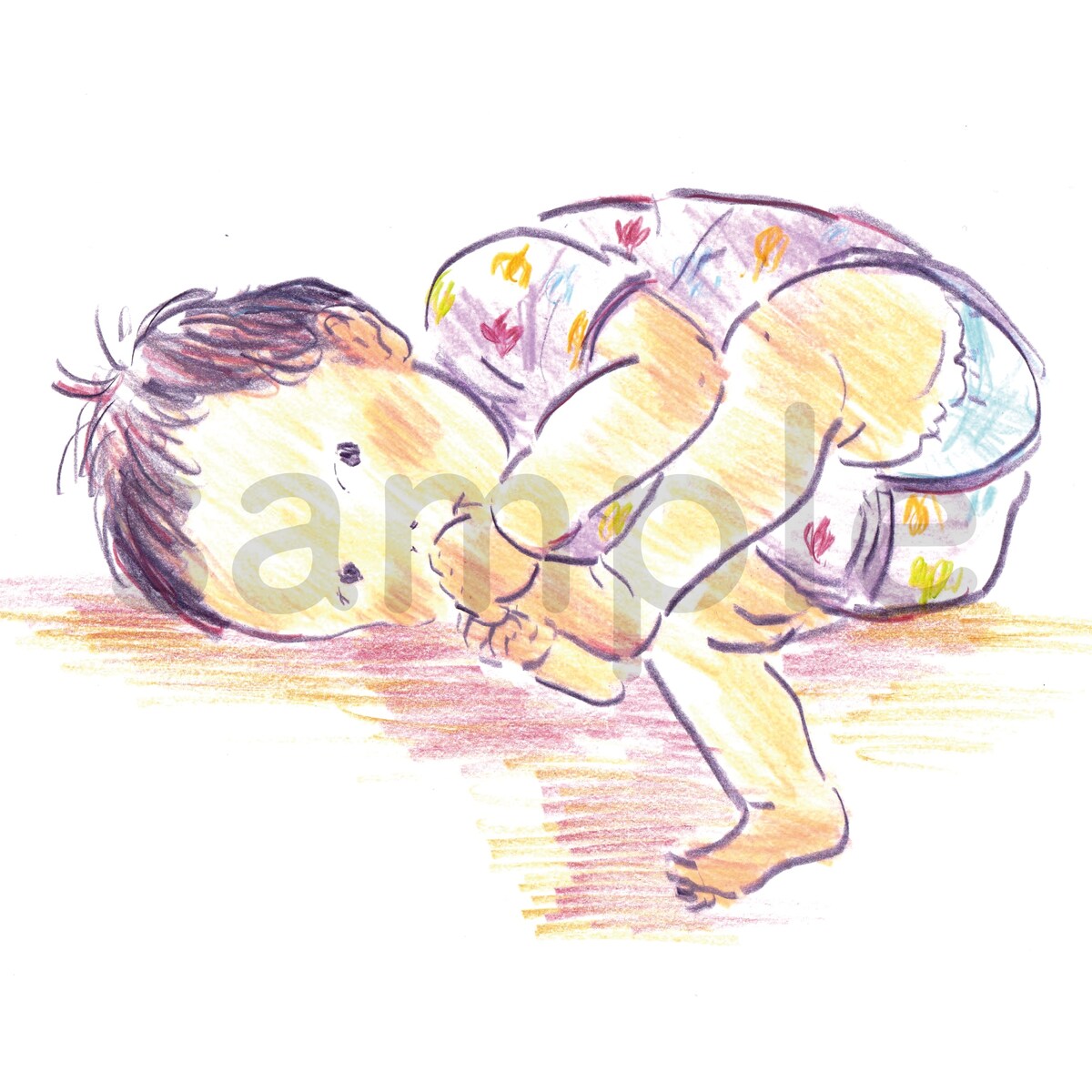 子供の似顔絵