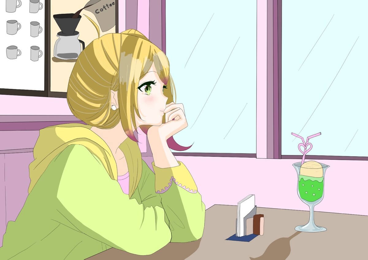 配信用一枚絵