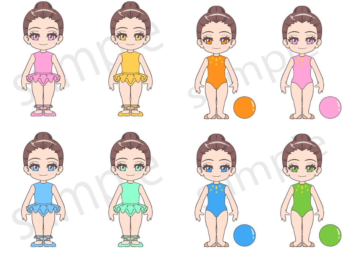 子供向けデフォルメキャラクター作成も得意です。