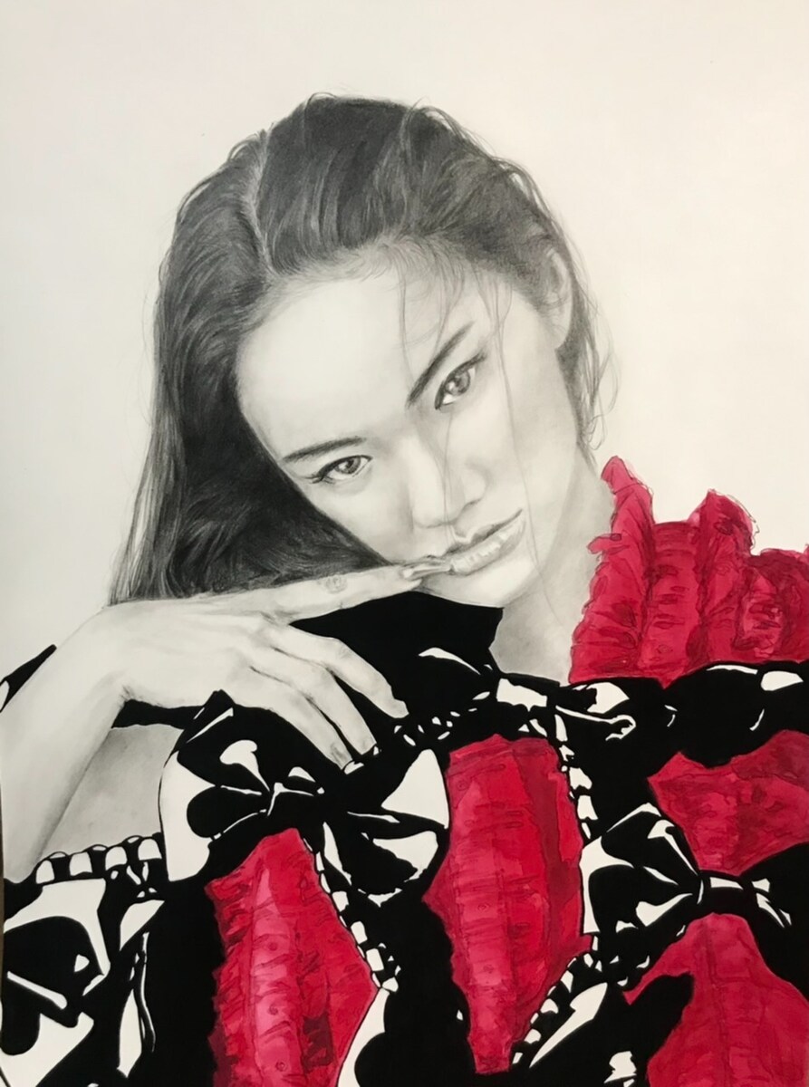 リアル鉛筆画
