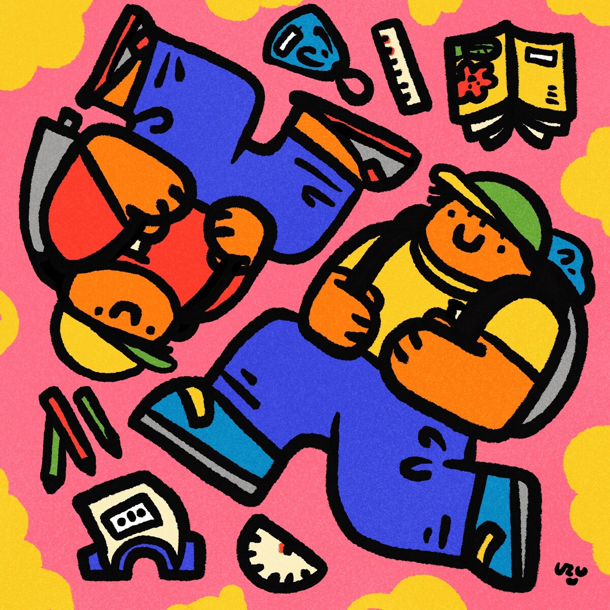 新学期ワクワク！